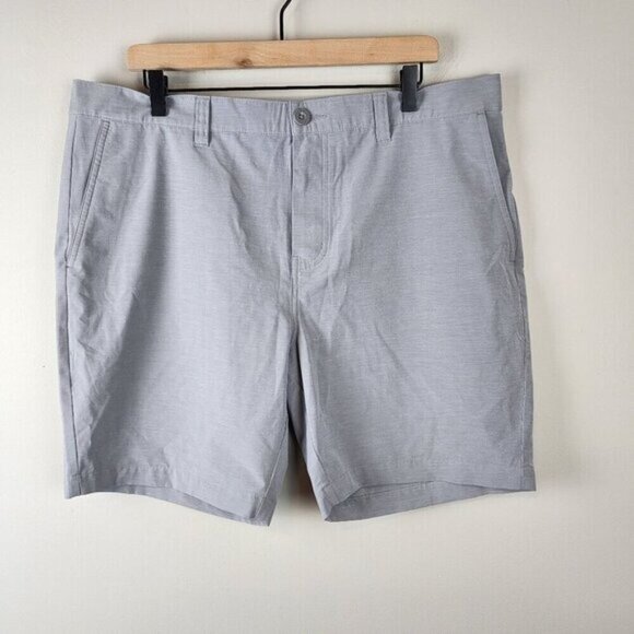Travis Mathew men size 38 gray athleisure golf shorts - Picture 1 of 13